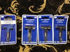 3-Graco RAC 5 Spray  Tip 411, 1-RAC X Spray Tip LL411