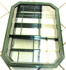 VITRINE MURALE GLACE AU FOND