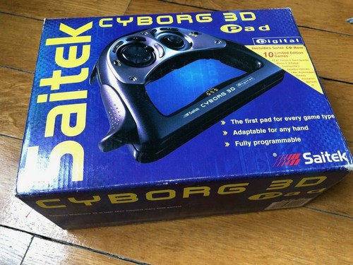 New old stock saitek cyborg - stock, 3d