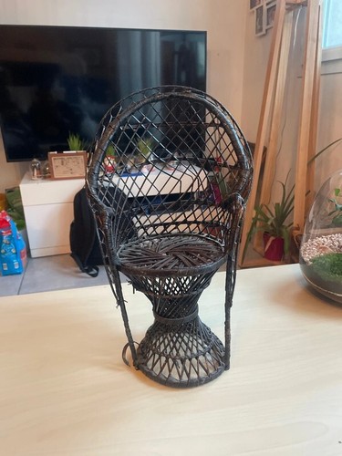 Chaise rotin vintage pour - rotin,