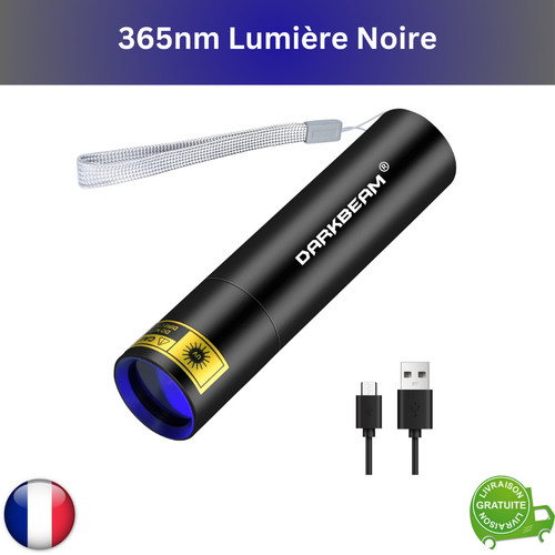 Darkbeam lampe torche 365nm - lampe,
