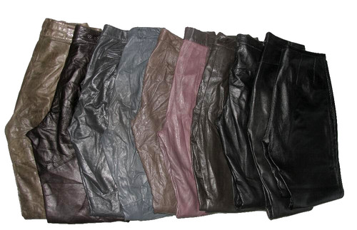 Occasionnel damen lederhose - 10,