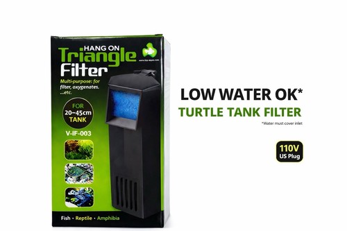 Turtle tank filter low water - filter,