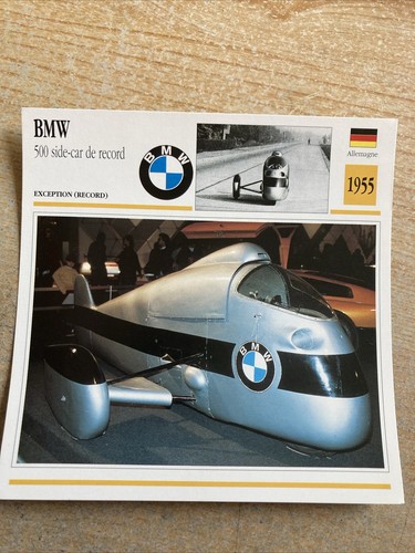 Bmw 500 side car - side-car, 1955
