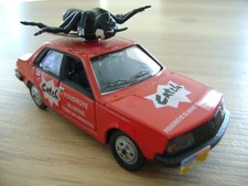 Voiture Miniature Renault 18 Catch Tour de France 1979 Vélo Norev 1/43