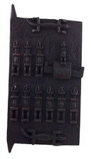 Porte Dogon Grenier à mil Mali 60x 30 cm - Volet Case - Art africain # 6399