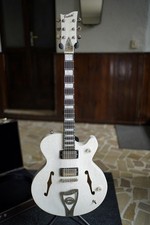 Paoletti Guitars 500 Lounge HH 105 White 2023 Ebony Custom Order Shop 335 Gibson