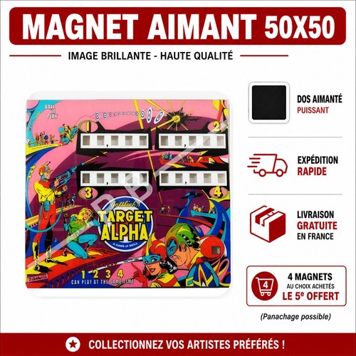 Magnet target alpha gottlieb - target,