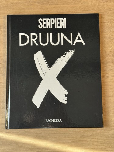 Serpieri druuna bagheera - druuna, x