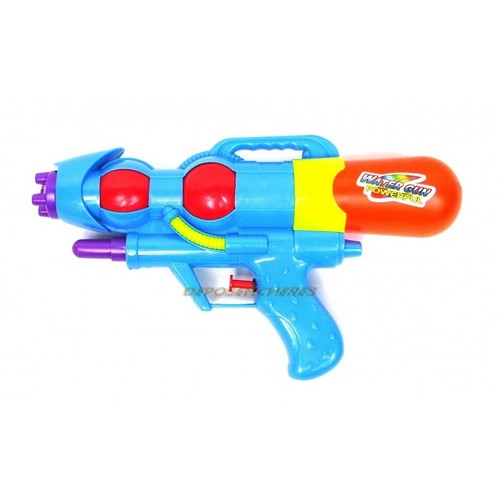 Pistolet eau 27cm bleu - eau,