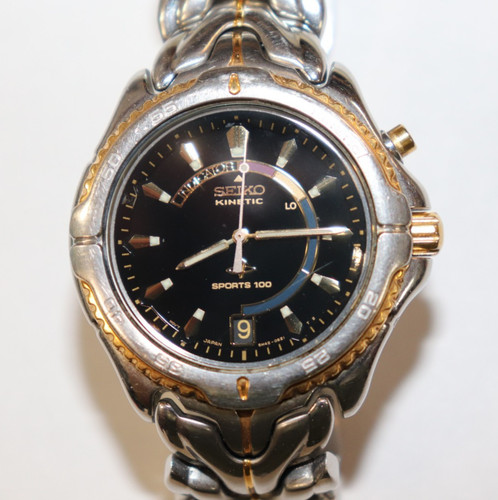 Seiko kinetic sports 100 - seiko, men's