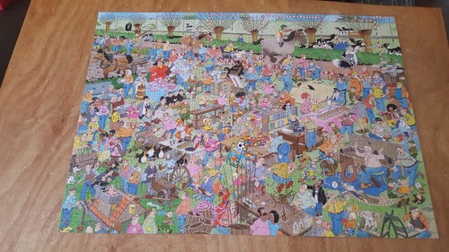 Puzzle 1000 pièces jan - pièces,