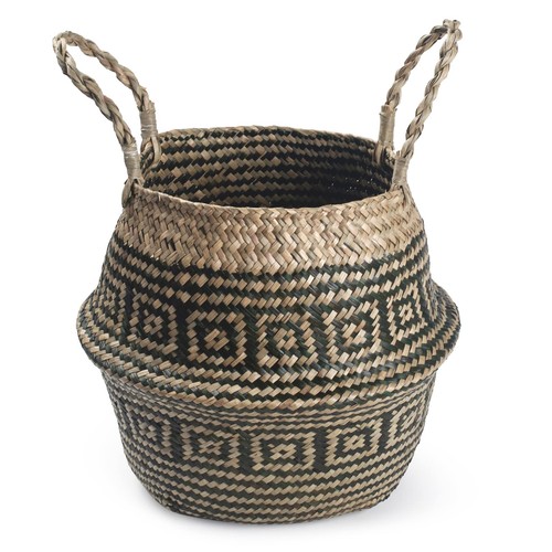 Panier jonc mer rangement - de,