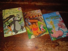 A VOIR ! LOT 3 ANCIENS LIVRES ENFANT " DISNEY " 2001/03