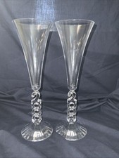 Cristel d’ Arques Champagne Tall Flutes ‘2000’ 10” Tall