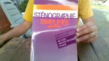 STENOGRAPHIE SIMPLIFIEE
