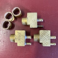 NOS 1966 1967 FORD MUSTANG V8 LOT (3) WEATHERHEAD 2-PORT MANIFOLD VACUUM VALVE