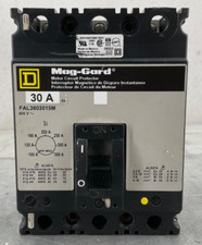 SQUARE D FAL3603015M CIRCUIT BREAKER 30A 600V 3P
