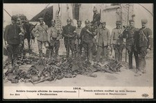 CPA Neufmontiers, Soldats