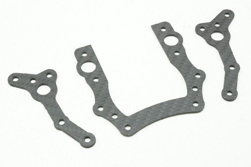 Carbon fiber front - carbon, rear