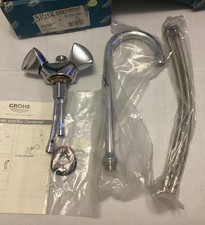 New In Box Grohe 31056000 Classic Hi-Arc Bar Sink Faucet  11” High Swivel Spout