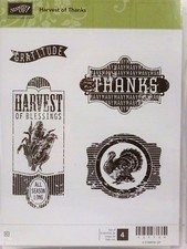 Stampin Up Harvest De Merci