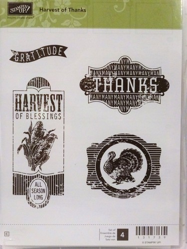 Stampin harvest merci - up, de