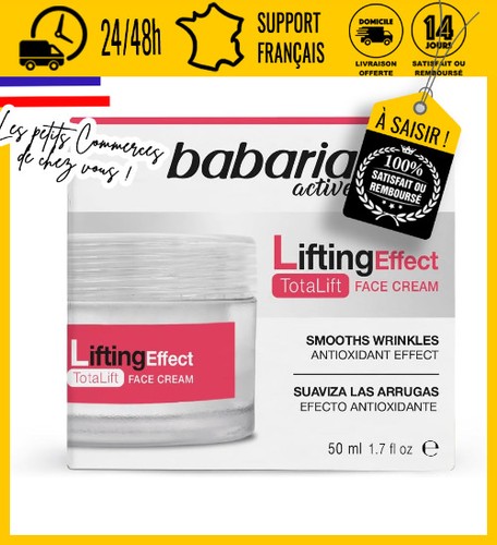 Babaria crème visage effet - crème,