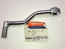 NOS Yamaha TY250A Twinshock 1974 OEM Gear Lever Chrome with Knurled Fixed Tip