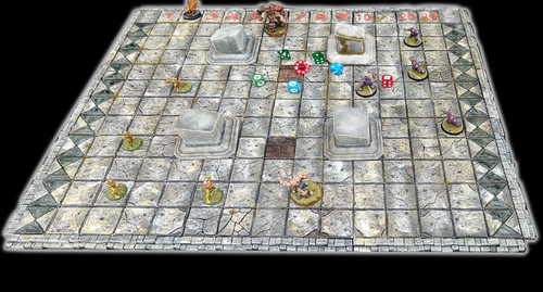 Terrain blitz bowl - de, peint