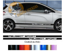 2 x stripes for Peugeot 208 Sport GTI STICKER STICKER BD591-7