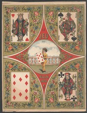 Yellow Dwarf. Unmounted sheet for tray. circa 1900