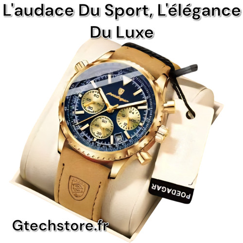 Montre quartz luxe pour - montre,