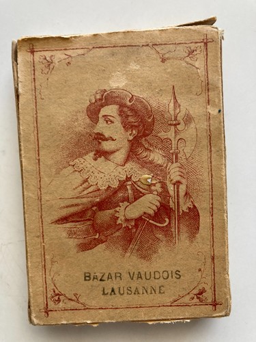 Rare jeu cartes ancien piquet - cartes,