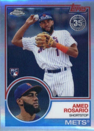B3819 2018 topps - b3819-, chrome