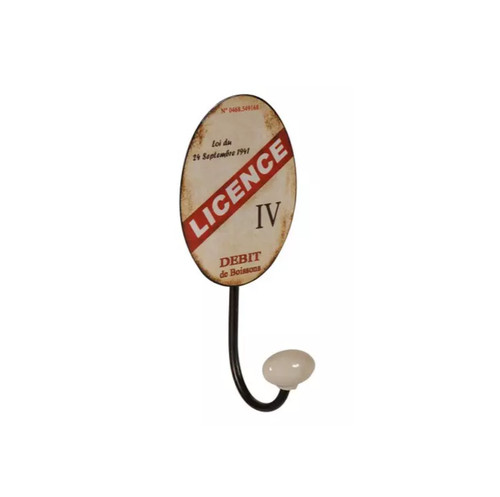Patère métal licence - , 4