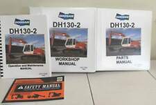 Daewoo/Doosan DH130-2 Hydraulic Excavator Manual Set
