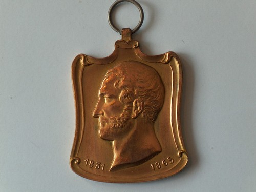 Plaque belgique leopold er - a,