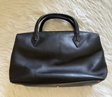Metier London Perriand City Bag Elvis Black Leather