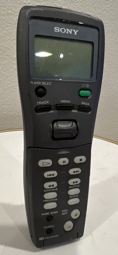 Sony dx450 remote control - sony, rm-dx450