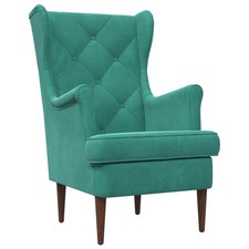 fauteuil Velours de Salon