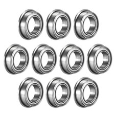 MF106ZZ Bride Bille Roulement 6x10x3mm Double Métal Chrome Roulements 10Pcs