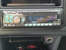 alpine car radio cda9811r cd audio aux 3 rca 4v pots 60 x 4crossover sub output