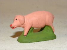 VINTAGE ANTIQUE SANTON DE PROVENCE SIGN MARCEL CARBONEL THE PIG SIZE 2 7CM