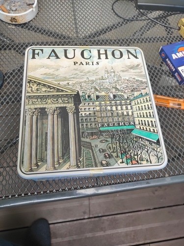 Boîte fauchon paris biscuits - boîte,
