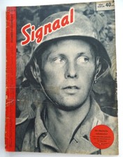ORIGINAL WWII GERMAN SIGNAL ILLUSTRATED PHOTO MAGAZINE NOs. 23/24 DECEMBER 1942