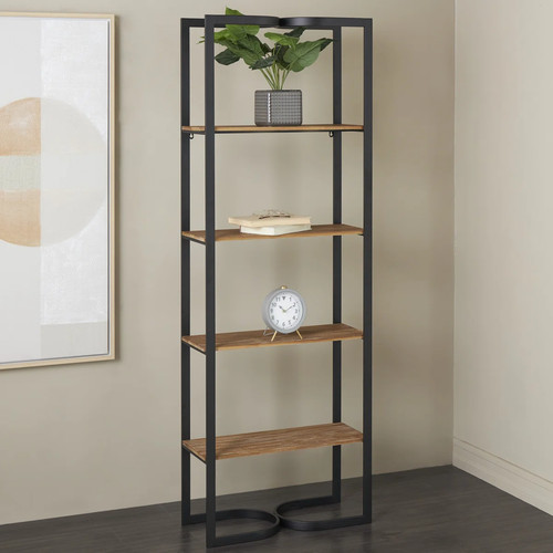Black metal tier etagere - tier,