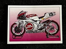 VIGNETTE STICKER PANINI SUPER MOTO 1993 SUZUKI RGV 250 # 31 MINT