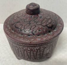 Very nice Jean Austruy Vallauris ceramic table trash can