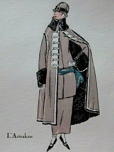 David manteau astrakan - manteau, l'astrakan